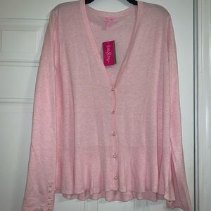 NWT Lilly Pulitzer sweater cardigan XL